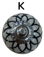 Handmade ceramic knobs -