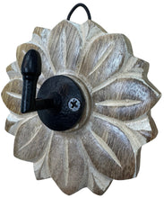 Single wooden hook