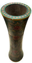 Vintage hand painted vase