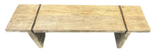 Timber bench