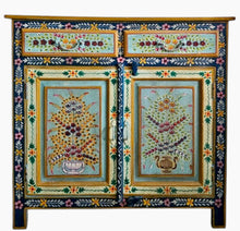 Hand painted cabinet