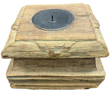 Vintage pillar candle holder