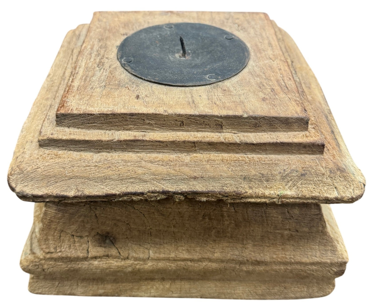 Vintage pillar candle holder