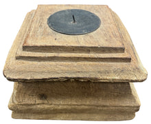 Vintage pillar candle holder