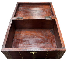 Timber brass box