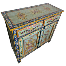 Hand painted cabinet