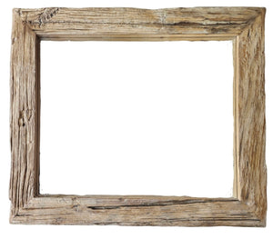 Teak Wood Root Mirror