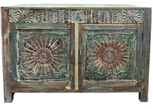 Old door cabinet