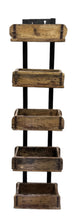 Wall hanging wooden brick mould