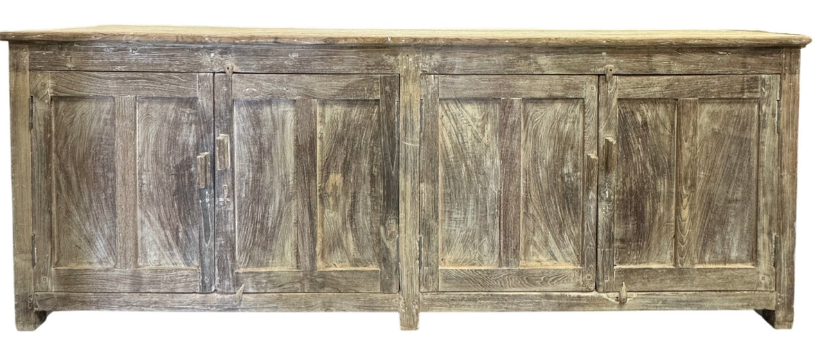 Teak low sideboard / t v unit