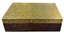 Brass timber box