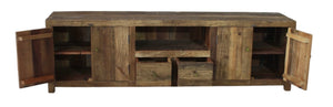Rustic entertainment unit