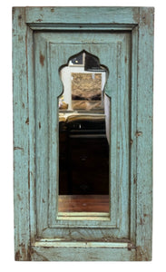 Wooden vintage decorative mirror