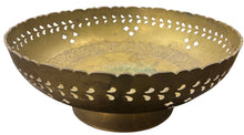 Vintage Brass Footed Bowl
