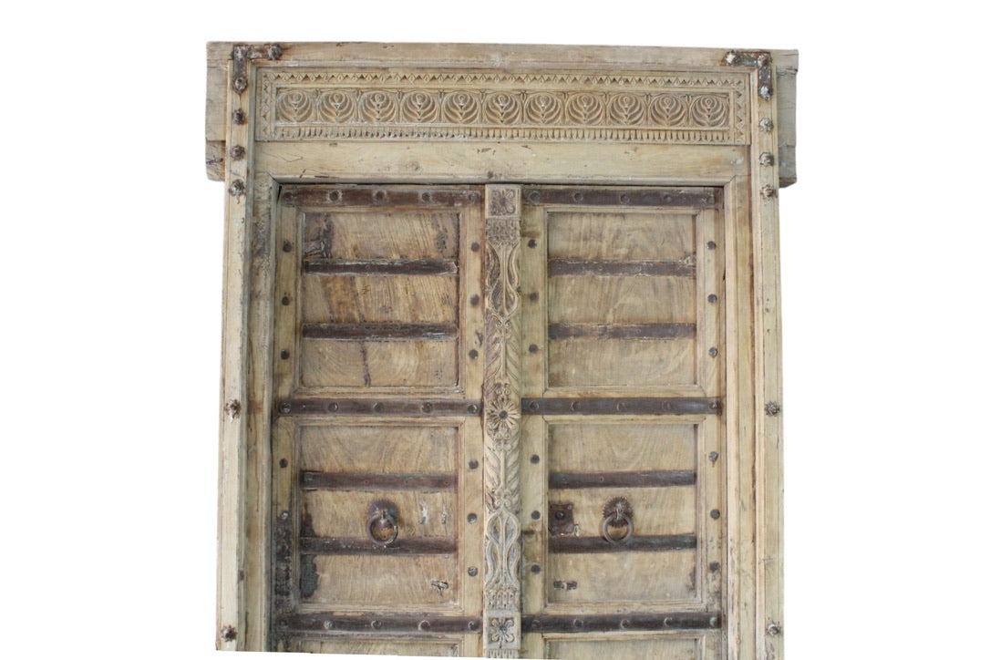 Old door with frame