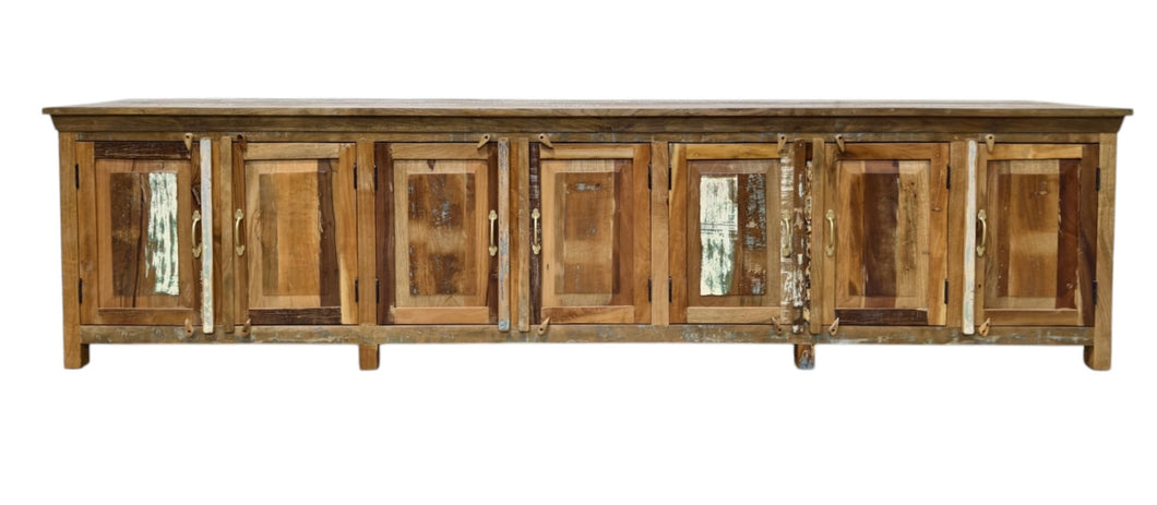 Recycled low sideboard / Entertainment unit