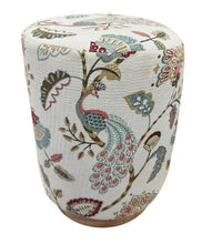 Fabric ottoman