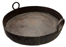 Old Indian cast iron cooking pot