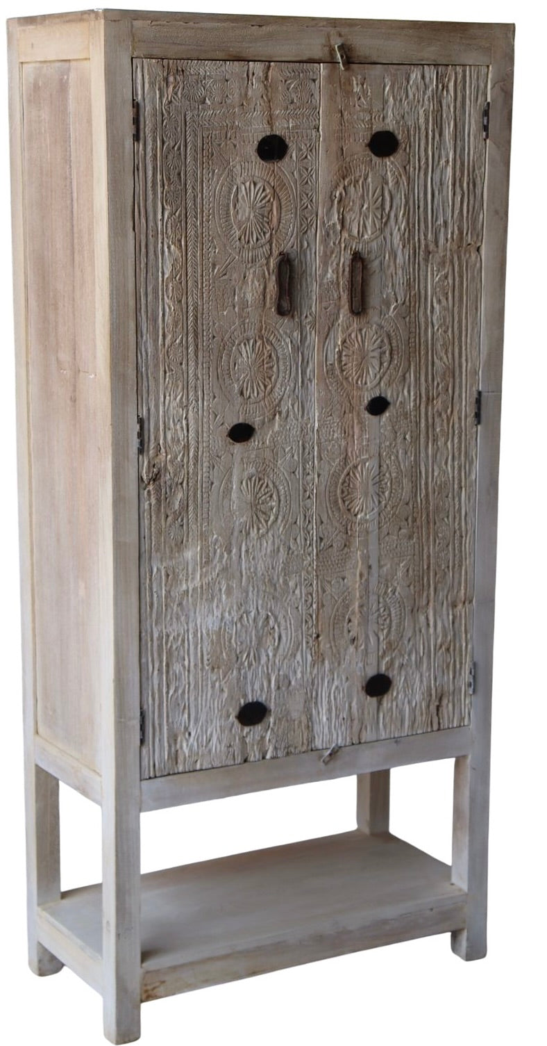 2 door tall cabinet