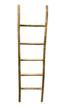 Wooden decor ladder