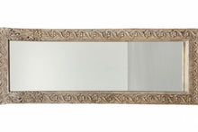 Carved long mirror