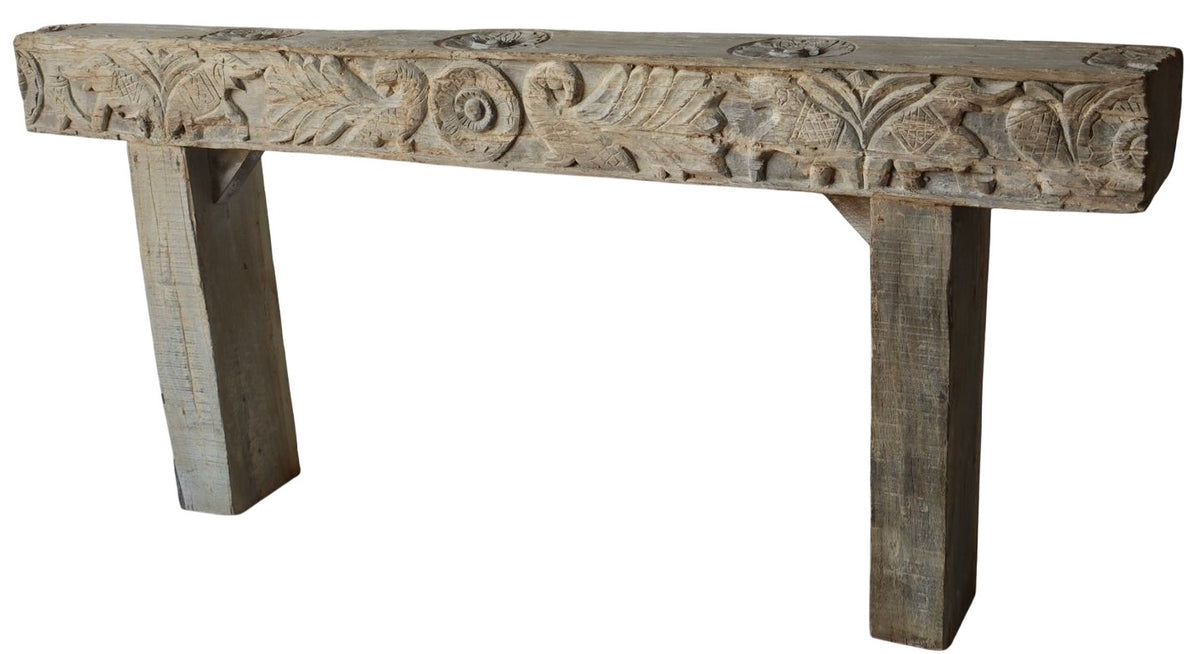 Large ultra narrow console