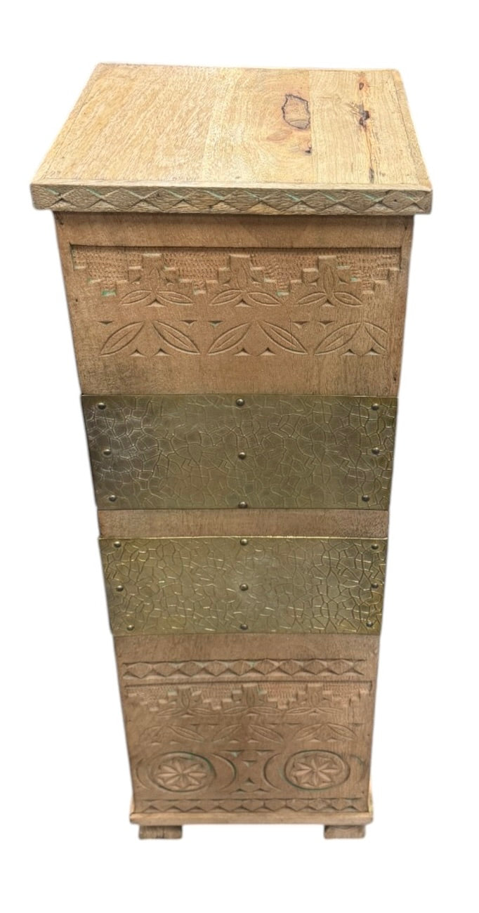 Narrow tall sidetable
