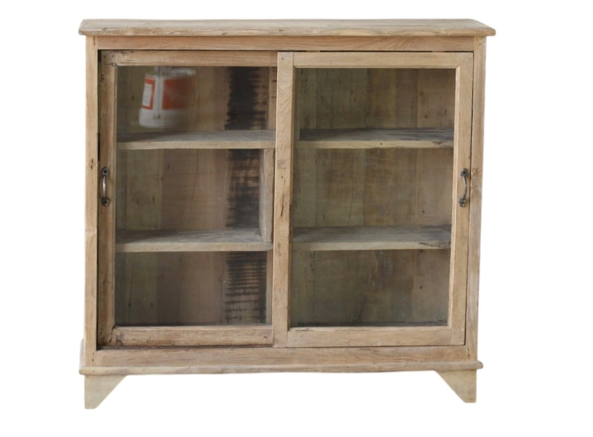 Teak narrow display unit
