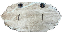 Hand painted timber wall hook