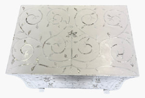 Mother of pearl bedside