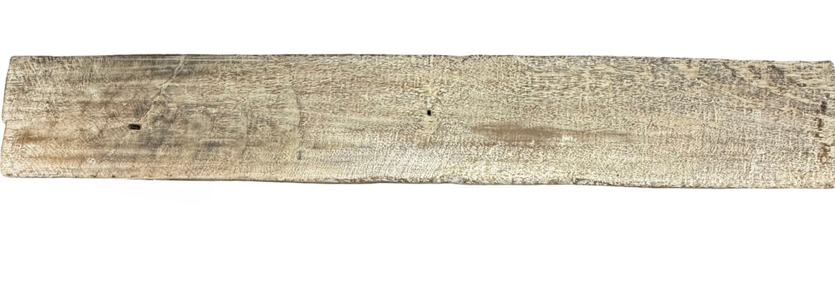 Ultra narrow long rustic bench