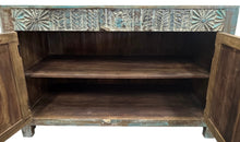 Old door cabinet