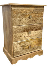3 drawer bedside / sidetable