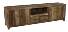 Rustic entertainment unit