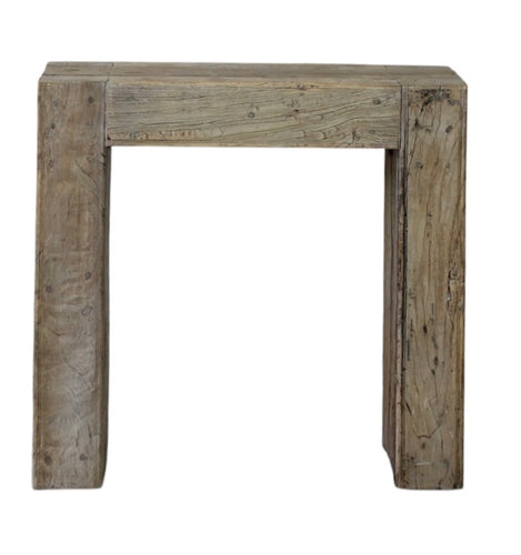 Petrified narrow console