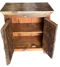 2 door rustic cabinet