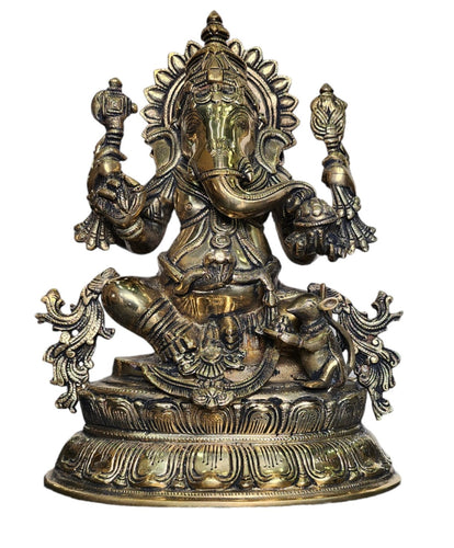 Brass Ganesh God