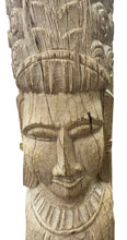 Antique wooden tribal goddess