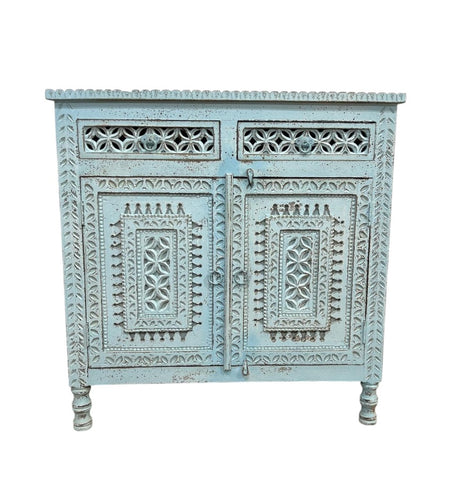 2 drawer 2 door cabinet