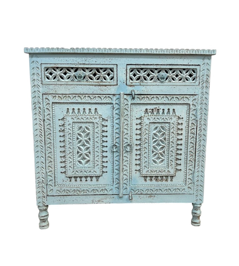 2 drawer 2 door cabinet