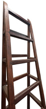 Extra large library ladder / display unit 20th century