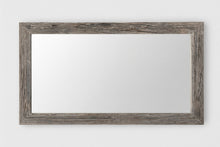 Extra large teak root mirror