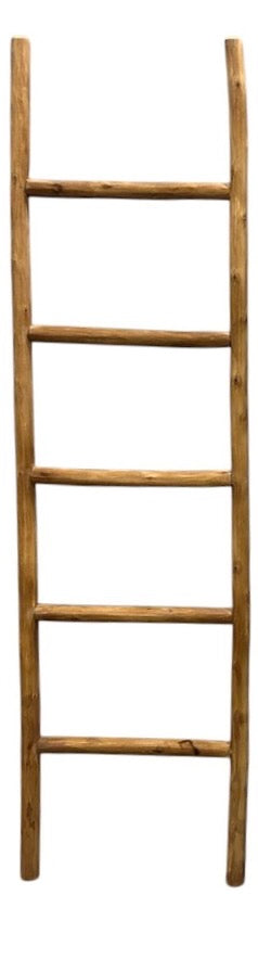 Wooden decor ladder