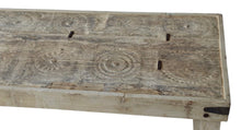 Old door coffee table