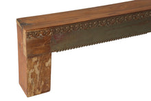 Ultra narrow teak bench