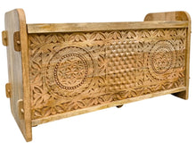 Carved blanket box