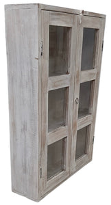 Super slim display cabinet