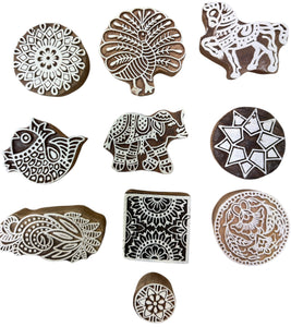 Assorted wooden block