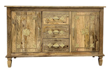 Sideboard timber & brass