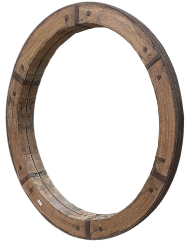 Cart wheel mirror